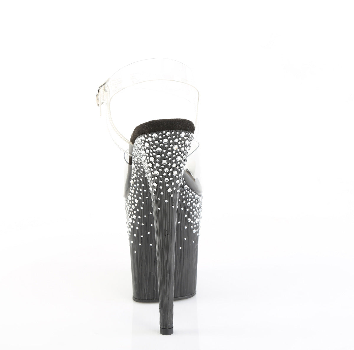 【PLEASER】FLAMINGO-808SPKL-02 シューズ Clr/Blk-Slv RS【取寄】