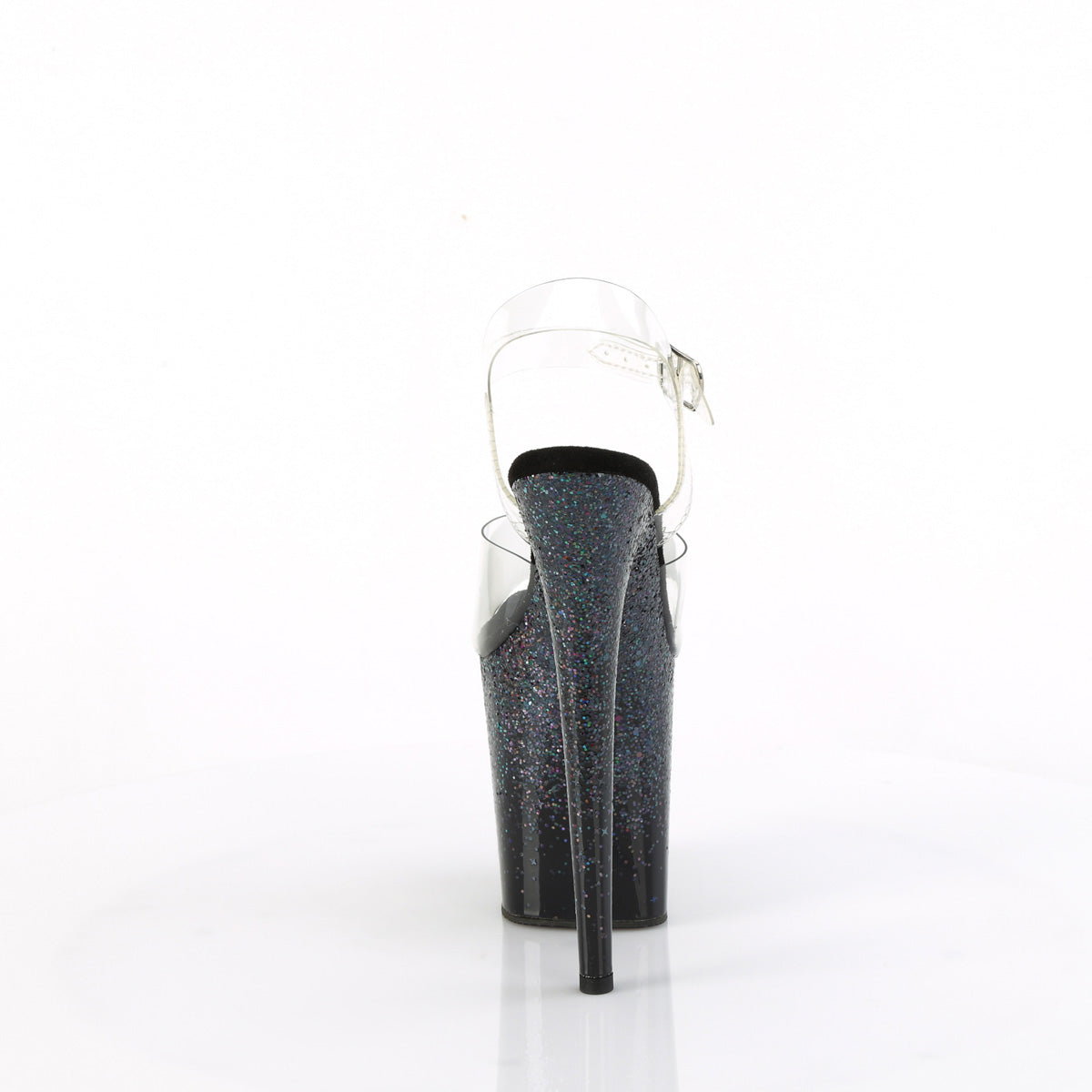 【PLEASER】FLAMINGO-808SS シューズ Clr/Blk Multi Glitter【取寄】