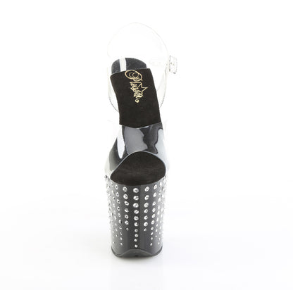 【PLEASER】FLAMINGO-808TDRS シューズ Clr/Blk-Slv RS【取寄】