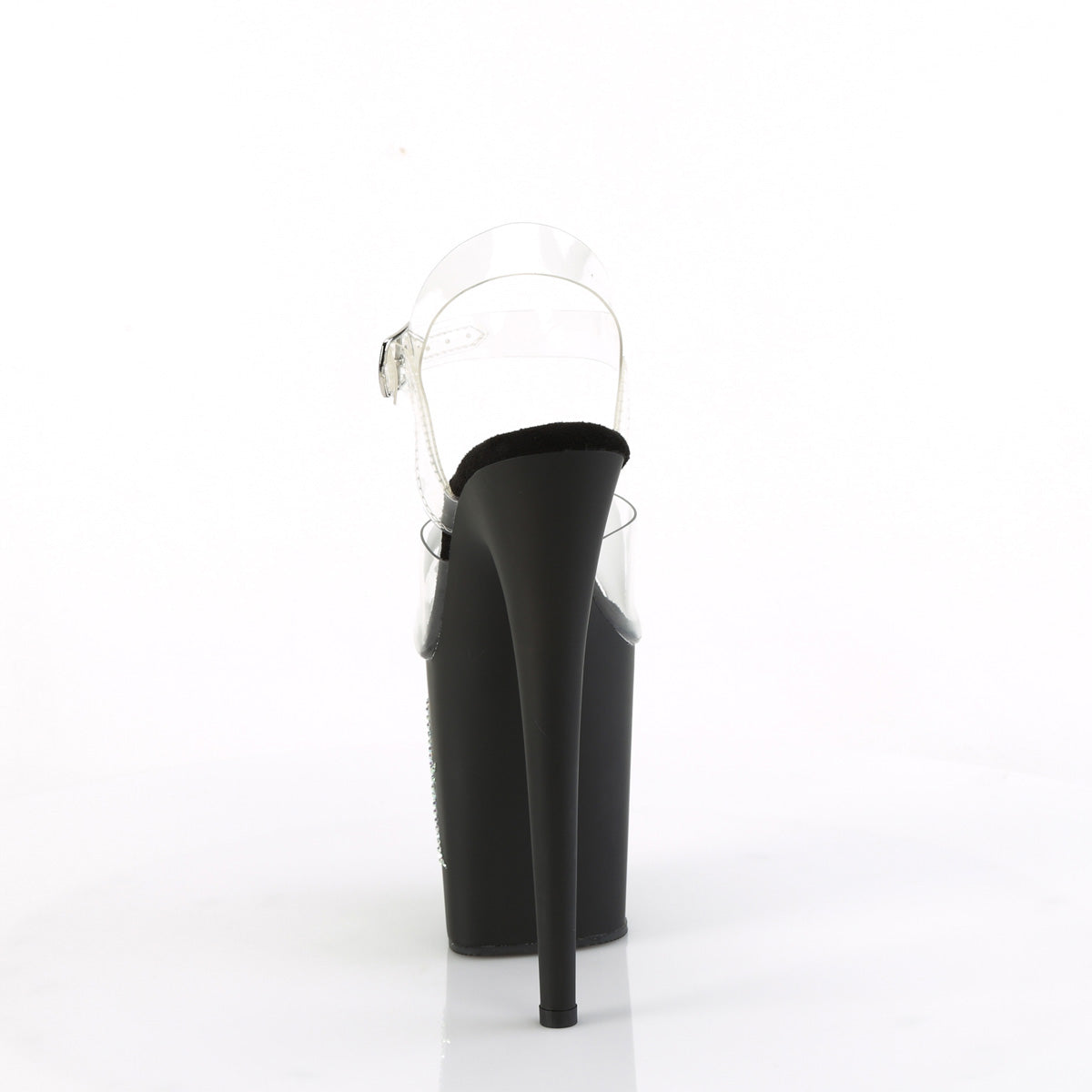 【PLEASER】FLAMINGO-808TGRS シューズ Clr/Blk-AB Slv【取寄】