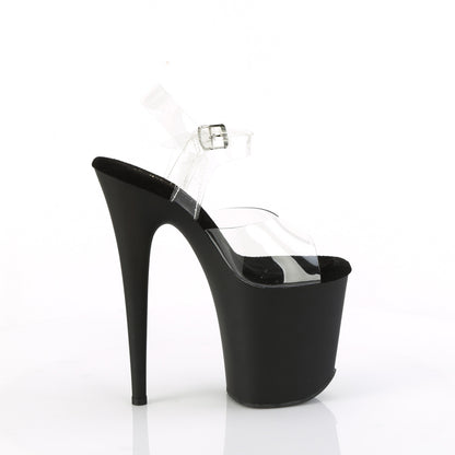 【PLEASER】FLAMINGO-808TGRS シューズ Clr/Blk-AB Slv【取寄】