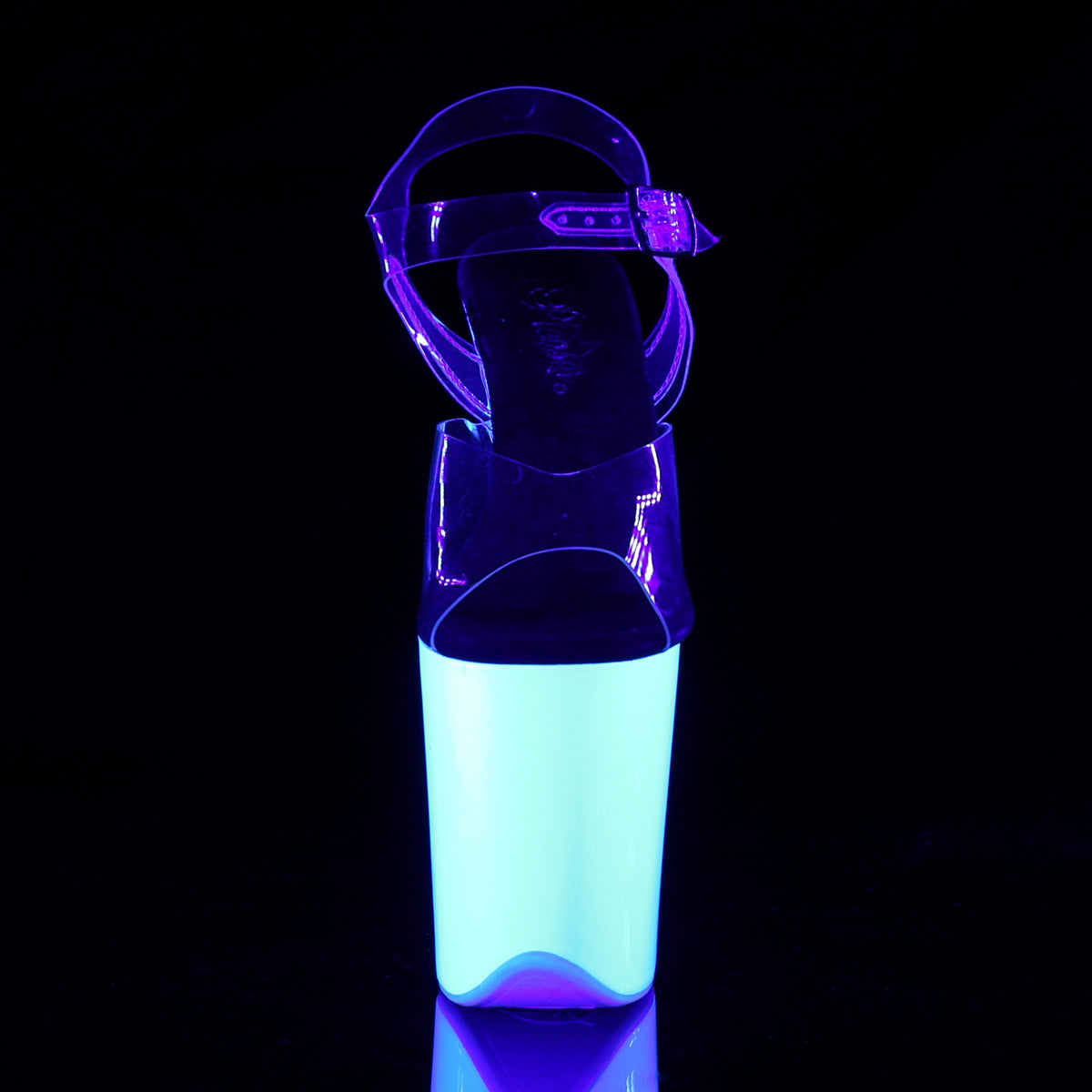 【PLEASER】FLAMINGO-808UV シューズ Clr/Neon Wht【取寄】