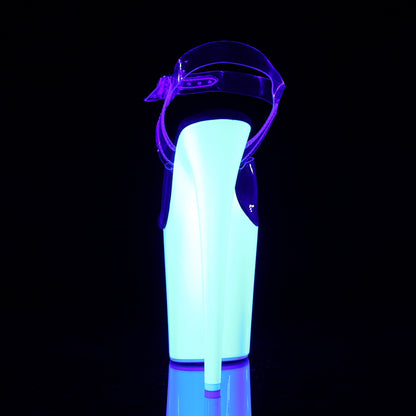 【PLEASER】FLAMINGO-808UV シューズ Clr/Neon Wht【取寄】