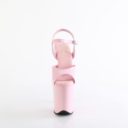 【PLEASER】FLAMINGO-809 シューズ B. Pink Pat/B. Pink【取寄】