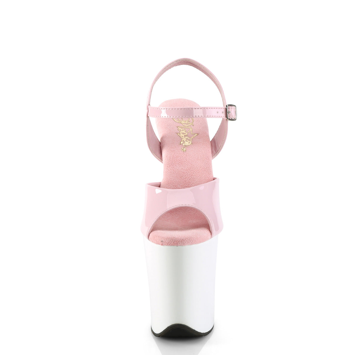 【PLEASER】FLAMINGO-809 シューズ B. Pink Pat/Wht【取寄】