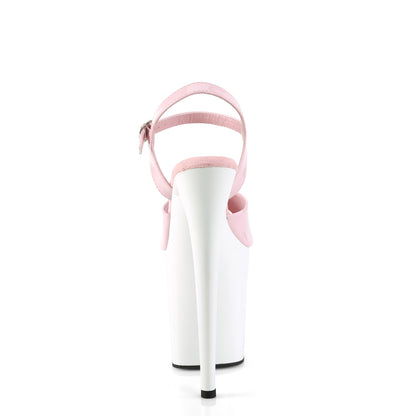 【PLEASER】FLAMINGO-809 シューズ B. Pink Pat/Wht【取寄】