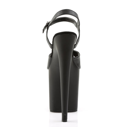 【PLEASER】FLAMINGO-809 シューズ Blk Faux Leather/Blk Matte【取寄】