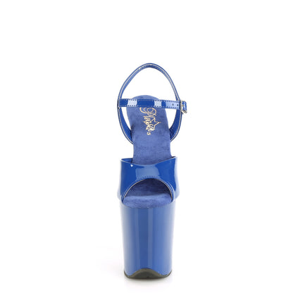 【PLEASER】FLAMINGO-809 シューズ Royal Blue Pat/Royal Blue【取寄】