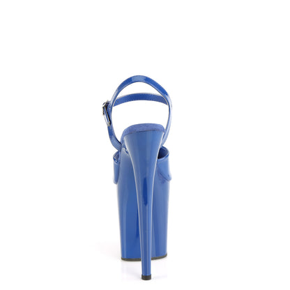 【PLEASER】FLAMINGO-809 シューズ Royal Blue Pat/Royal Blue【取寄】