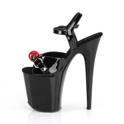 【PLEASER】FLAMINGO-809GB プラットフォームシューズ Blk Pat/Blk【取寄】