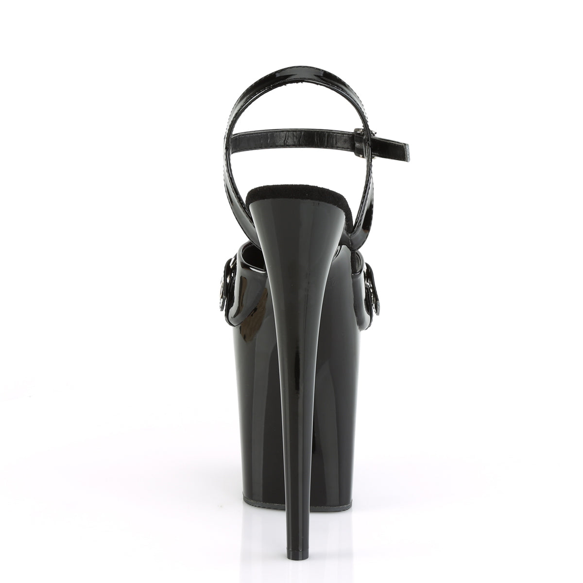 【PLEASER】FLAMINGO-809GB シューズ Blk Pat/Blk【取寄】