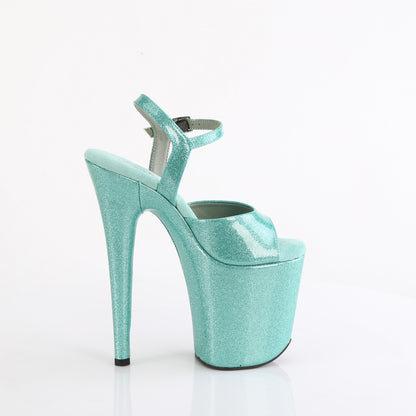【PLEASER】FLAMINGO-809GP シューズ Aqua Glitter Pat/M【取寄】