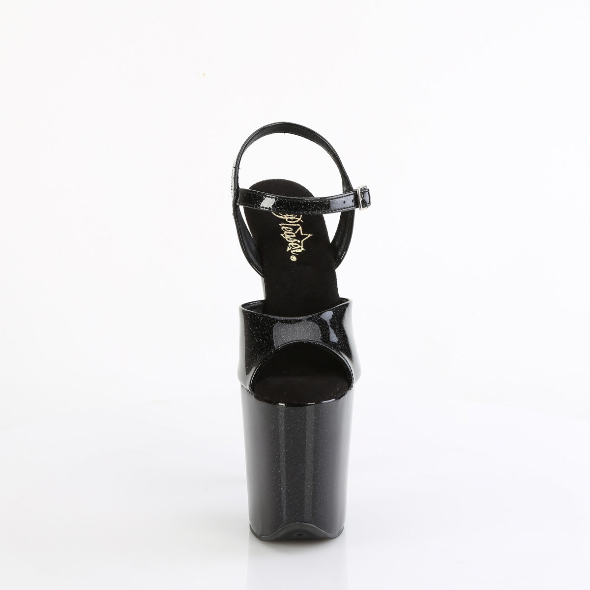 【PLEASER】FLAMINGO-809GP シューズ Blk Glitter Pat/M【取寄】