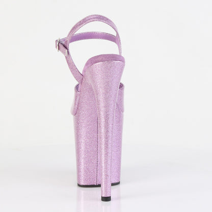 【PLEASER】FLAMINGO-809GP シューズ Lilac Glitter Pat/M【取寄】