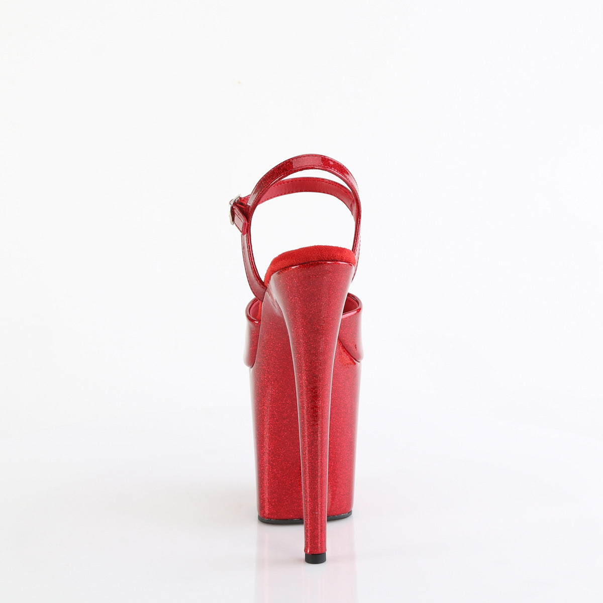 【PLEASER】FLAMINGO-809GP シューズ Ruby Red Glitter Pat/M【取寄】