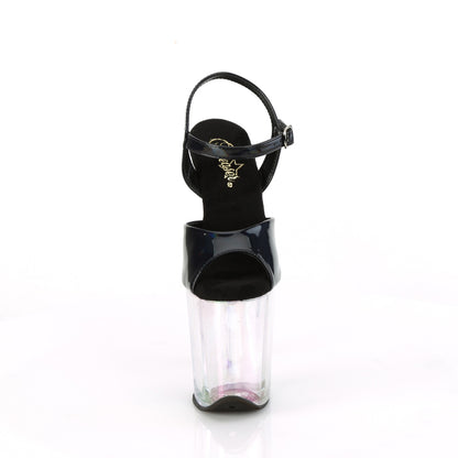 【PLEASER】FLAMINGO-809HT シューズ Blk Holo Pat/Holo Tinted【取寄】