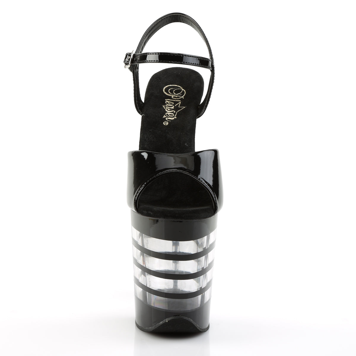 【PLEASER】FLAMINGO-809LN シューズ Blk Pat/Blk【取寄】