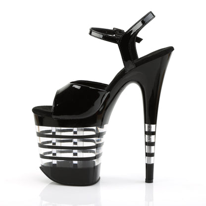 【PLEASER】FLAMINGO-809LN プラットフォームシューズ Blk Pat/Blk【取寄】