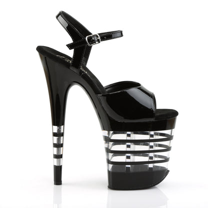 【PLEASER】FLAMINGO-809LN シューズ Blk Pat/Blk【取寄】
