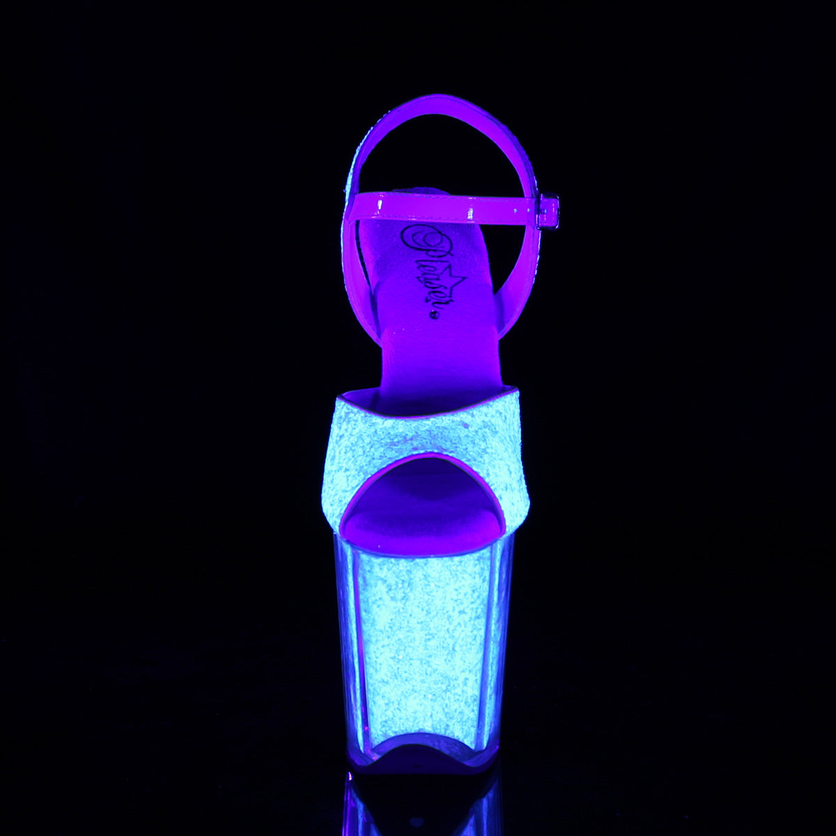 【PLEASER】FLAMINGO-810UVG シューズ Neon Opal Glitter/Neon Opal Glitter【取寄】