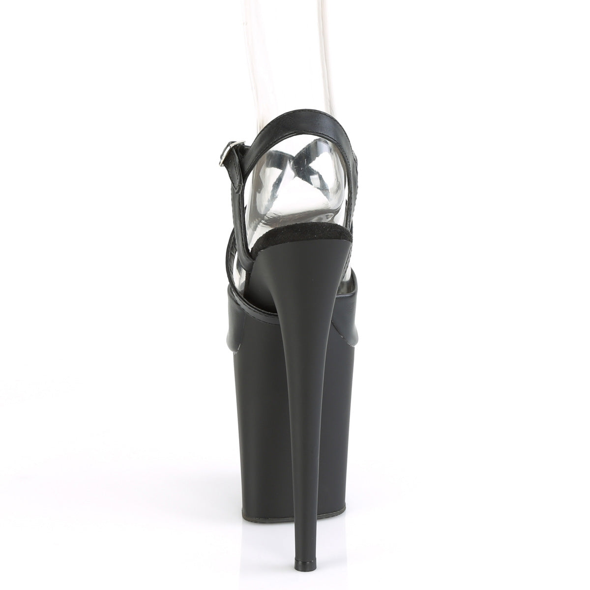 【PLEASER】FLAMINGO-824 シューズ Blk Faux Leather/Blk Matte【取寄】
