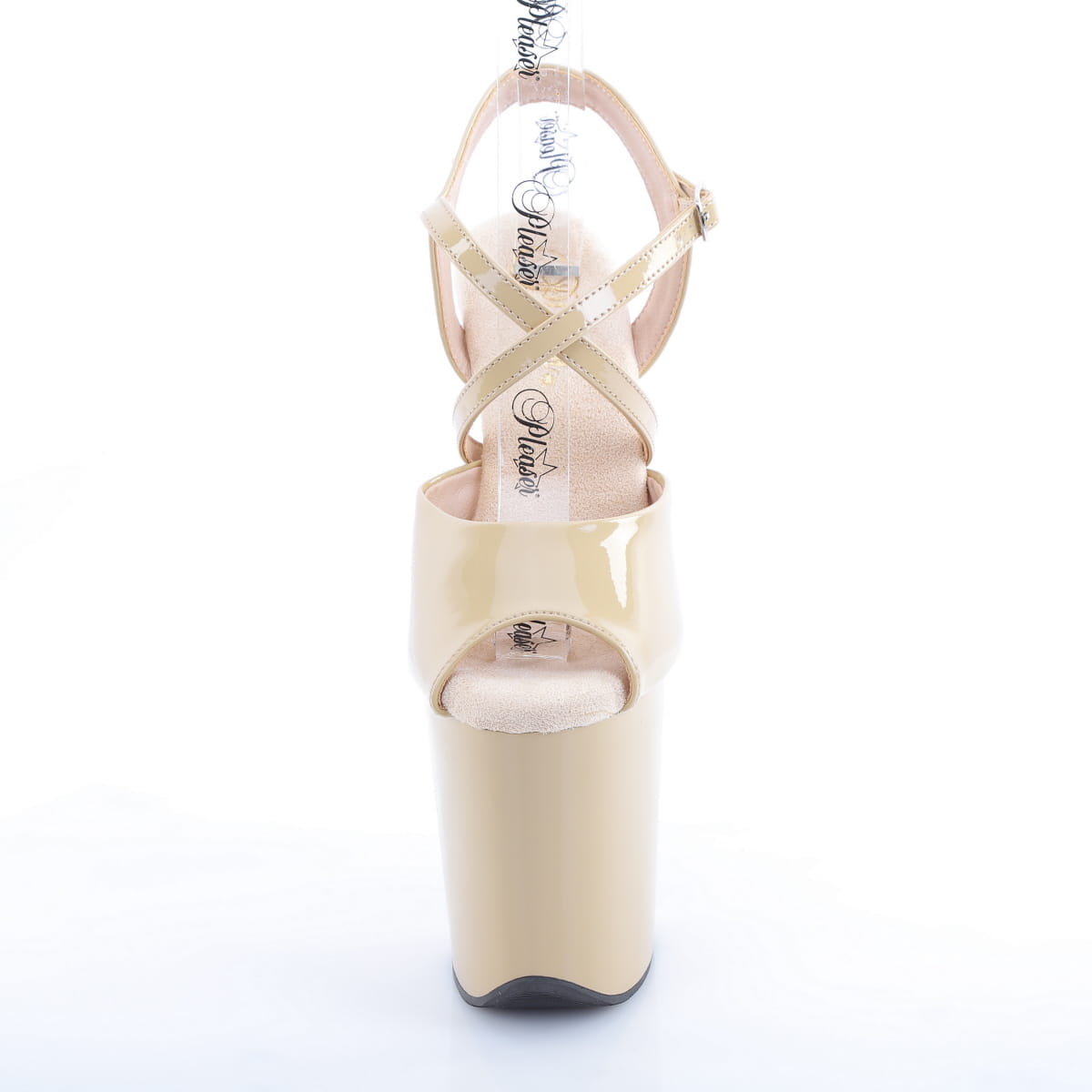 【PLEASER】FLAMINGO-824 シューズ Cream Pat/Cream【取寄】