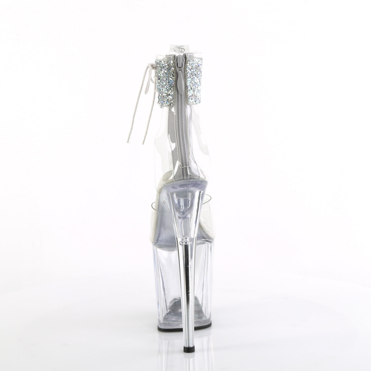 【PLEASER】FLAMINGO-824RS-02 シューズ Clr-Slv AB RS/Clr【取寄】