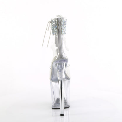 【PLEASER】FLAMINGO-824RS-02 シューズ Clr-Slv AB RS/Clr【取寄】