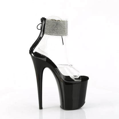 【PLEASER】FLAMINGO-824RS シューズ Clr/Blk【取寄】