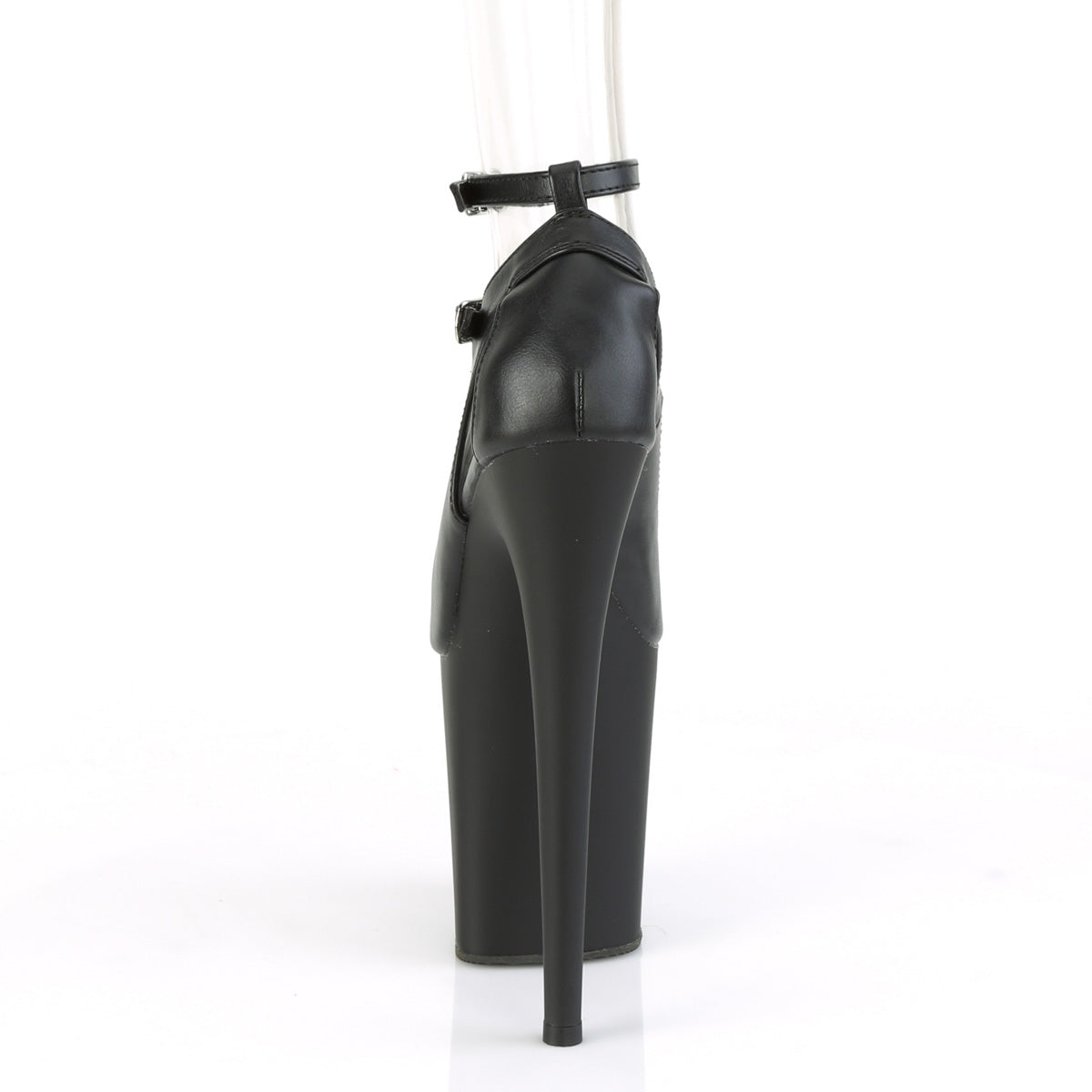 【PLEASER】FLAMINGO-850 シューズ Blk Faux Leather/Blk Matte【取寄】
