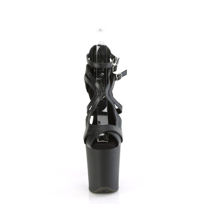 【PLEASER】FLAMINGO-877 シューズ Blk Faux Leather/Blk Matte【取寄】
