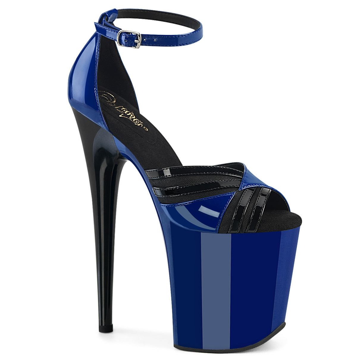 【PLEASER】FLAMINGO-884 シューズ Royal Blue-Blk/Royal Blue-Blk【取寄】