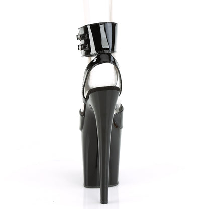 【PLEASER】FLAMINGO-891 シューズ Blk Pat/Blk【取寄】