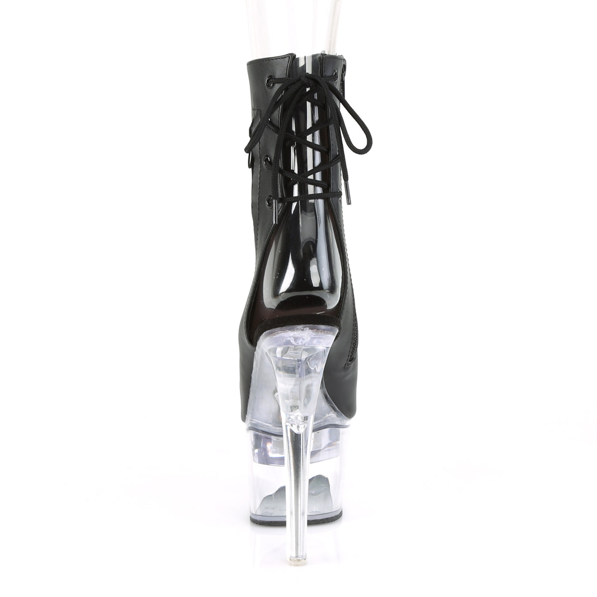 【PLEASER】FLASHDANCE-1018-7 シューズ Blk Faux Leather/Clr【取寄】