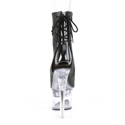 【PLEASER】FLASHDANCE-1018-7 シューズ Blk Faux Leather/Clr【取寄】