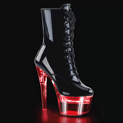 【PLEASER】FLASHDANCE-1020-7 シューズ Blk Pat/Clr【取寄】