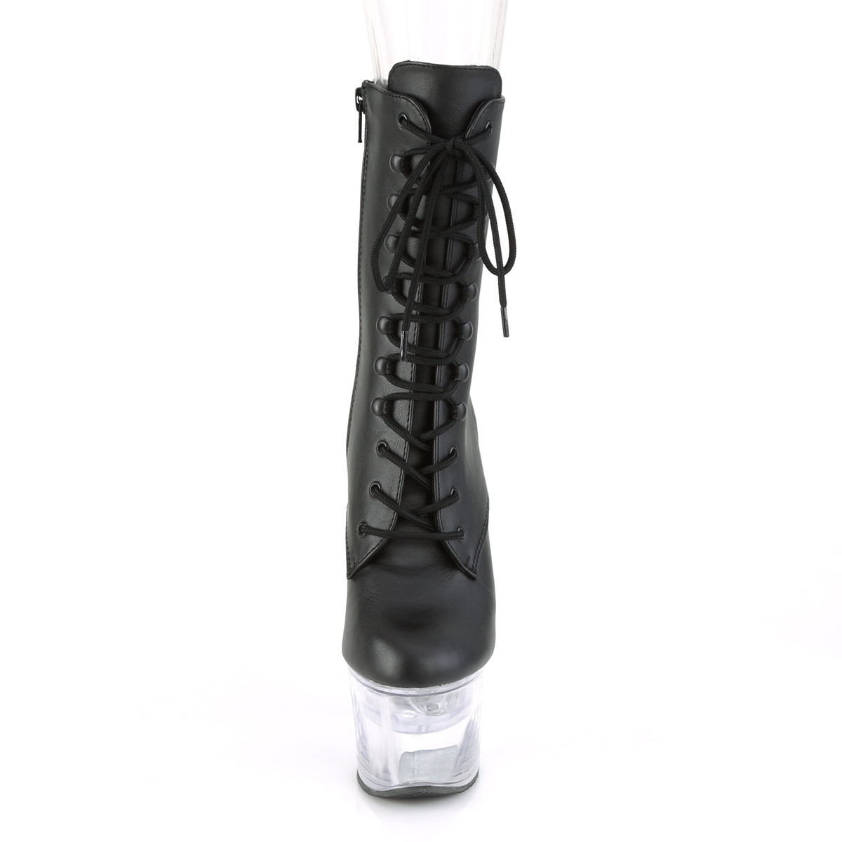【PLEASER】FLASHDANCE-1020-7 シューズ Blk Faux Leather/Clr【取寄】