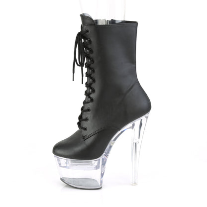 【PLEASER】FLASHDANCE-1020-7 シューズ Blk Faux Leather/Clr【取寄】