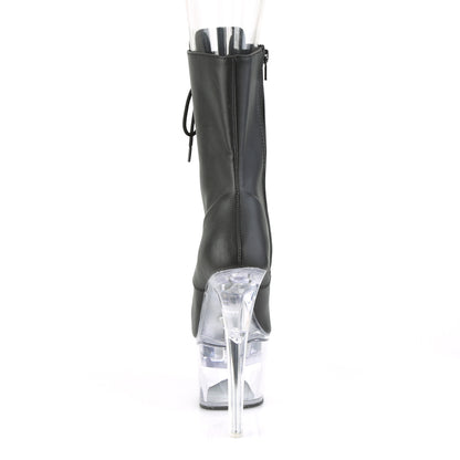 【PLEASER】FLASHDANCE-1020-7 シューズ Blk Faux Leather/Clr【取寄】