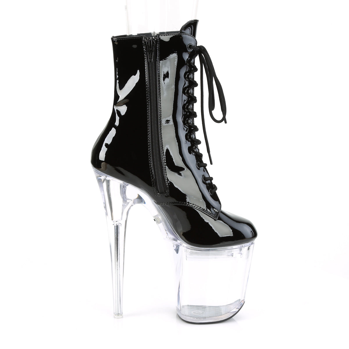 【PLEASER】FLASHDANCE-1020-8 シューズ Blk Pat/Clr【取寄】