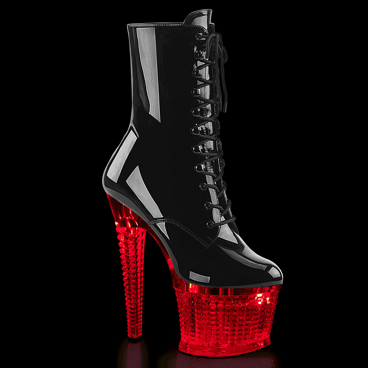 【PLEASER】FLASHDANCE-1020SPEC シューズ Blk/Clr【取寄】