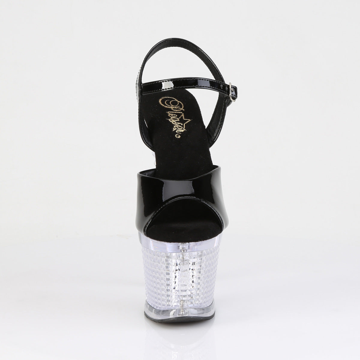 【PLEASER】FLASHDANCE-709SPEC シューズ Blk/Clr【取寄】