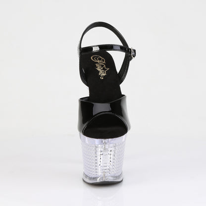【PLEASER】FLASHDANCE-709SPEC シューズ Blk/Clr【取寄】
