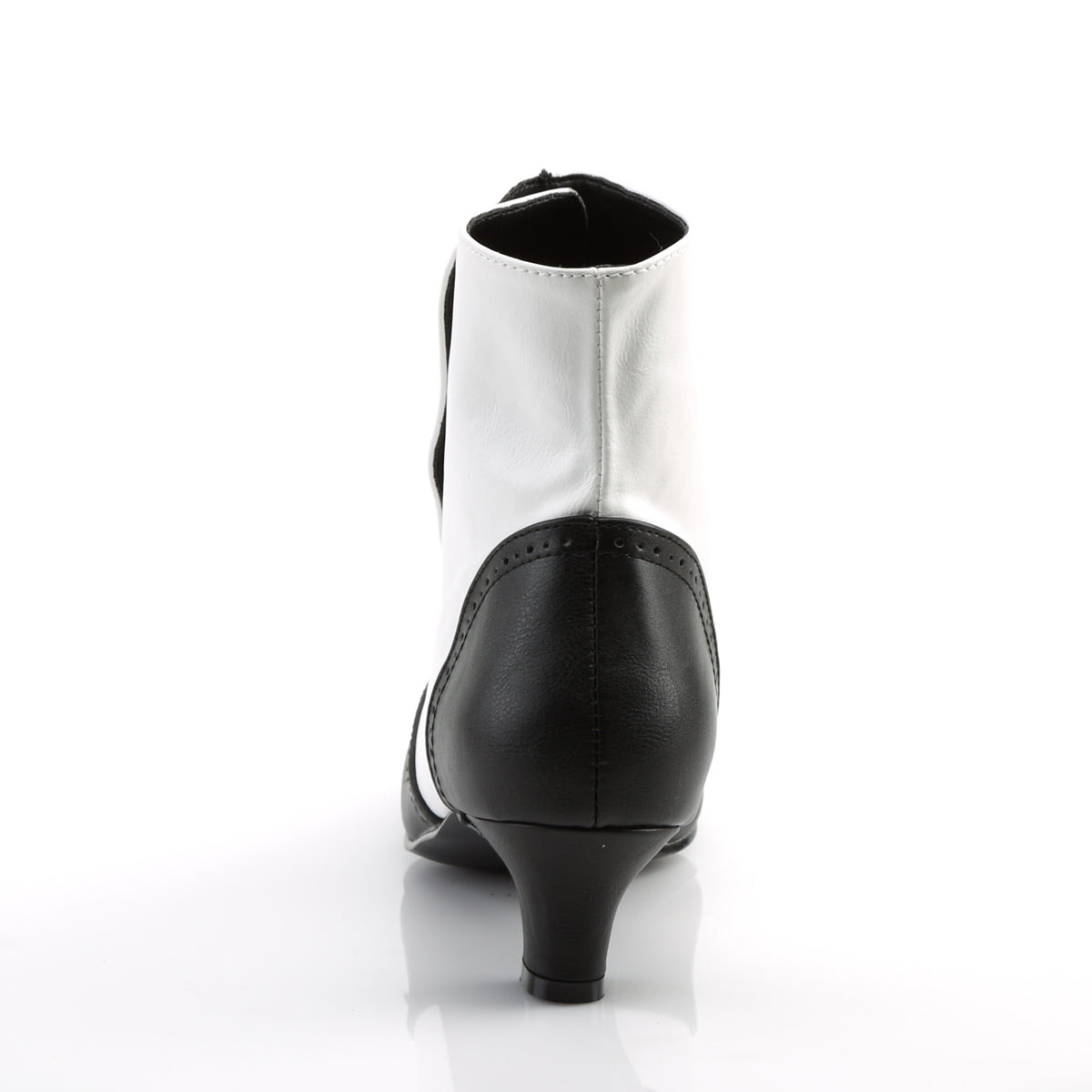 【BORDELLO】FLORA-1023 ブーツ Wht-Blk Pu【取寄】