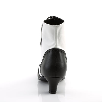【BORDELLO】FLORA-1023 ブーツ Wht-Blk Pu【取寄】