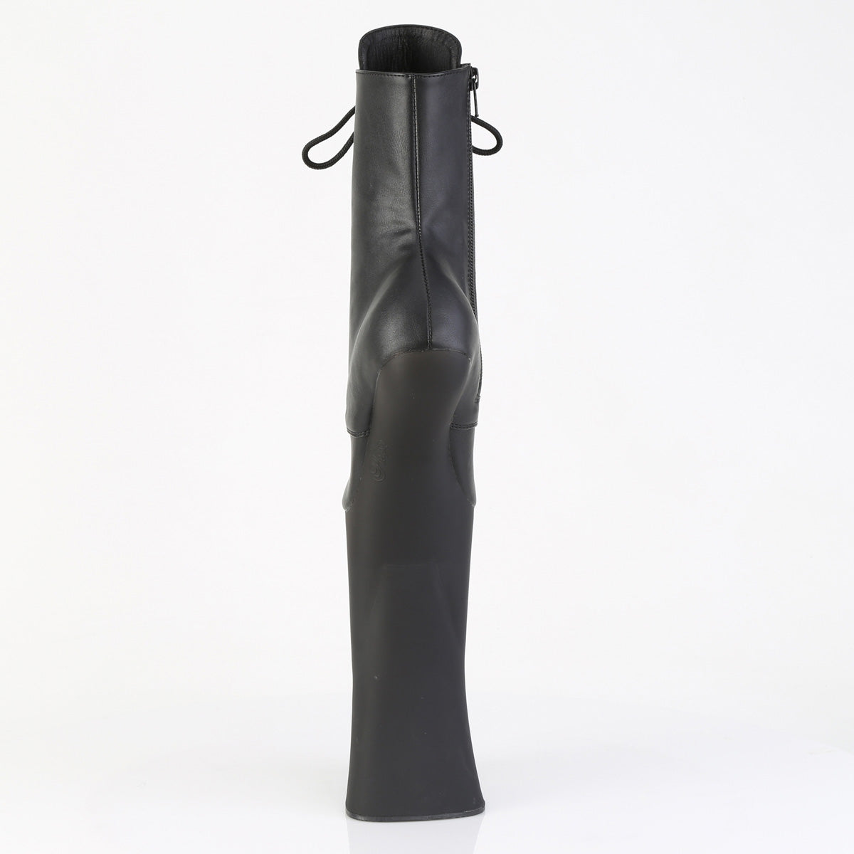 【PLEASER】FORBIDDEN-1020 シューズ Blk Faux Leather/Blk Matte【取寄】