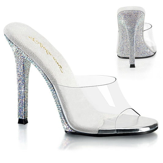 【FABULICIOUS】GALA-01DM ヒールシューズ Clr/Slv AB RS【取寄】