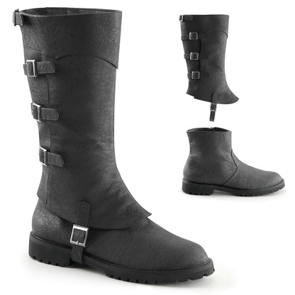 【FUNTASMA】GOTHAM-105 ブーツ Blk Distressed Pu【取寄】