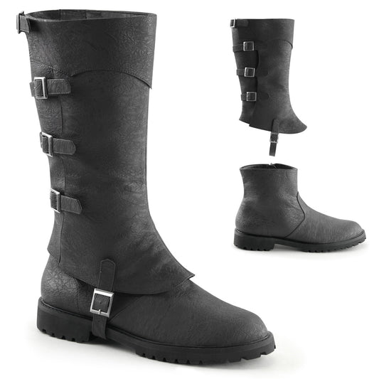 【FUNTASMA】GOTHAM-105 ブーツ Blk Distressed Pu【取寄】