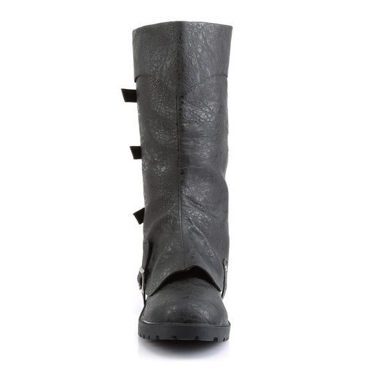 【FUNTASMA】GOTHAM-105 ブーツ Blk Distressed Pu【取寄】